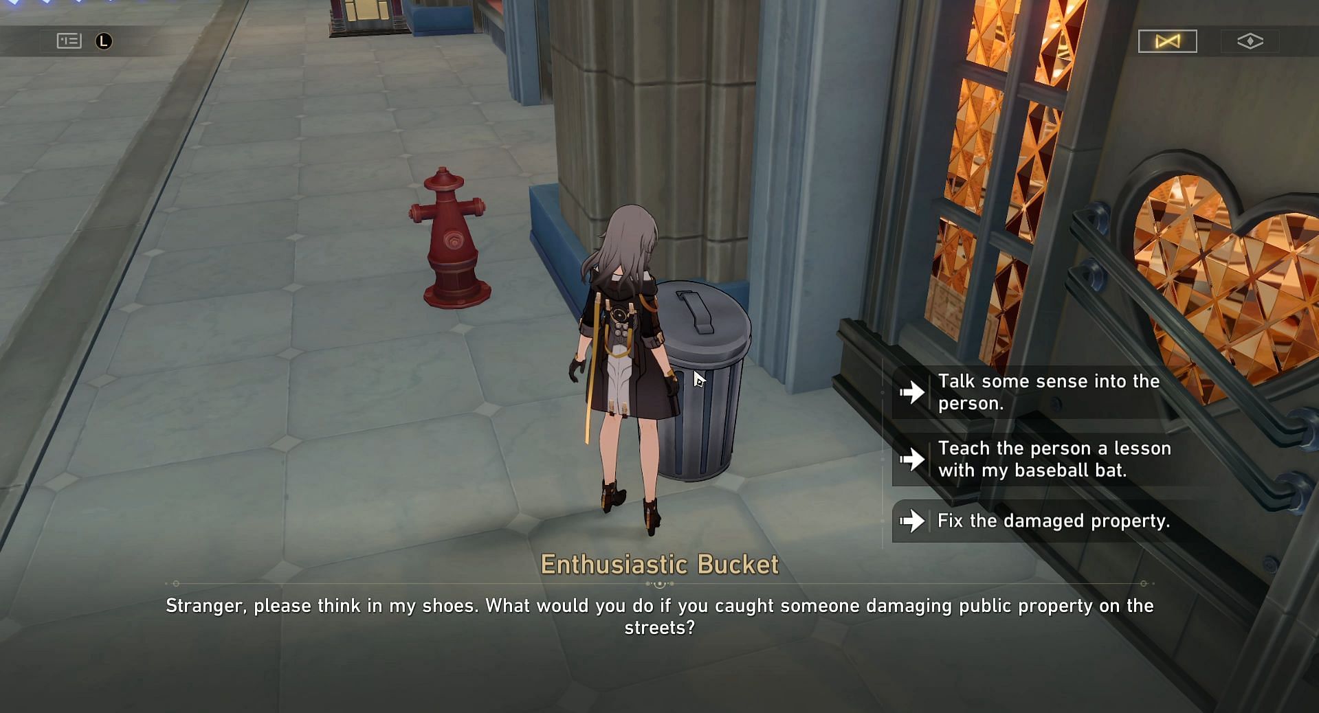 Enthusiastic Bucket (Image via HoYoverse)